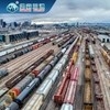 5000 contenitori/spedizioniere ferrovia di anno dalla Cina in Russia Polonia Germania